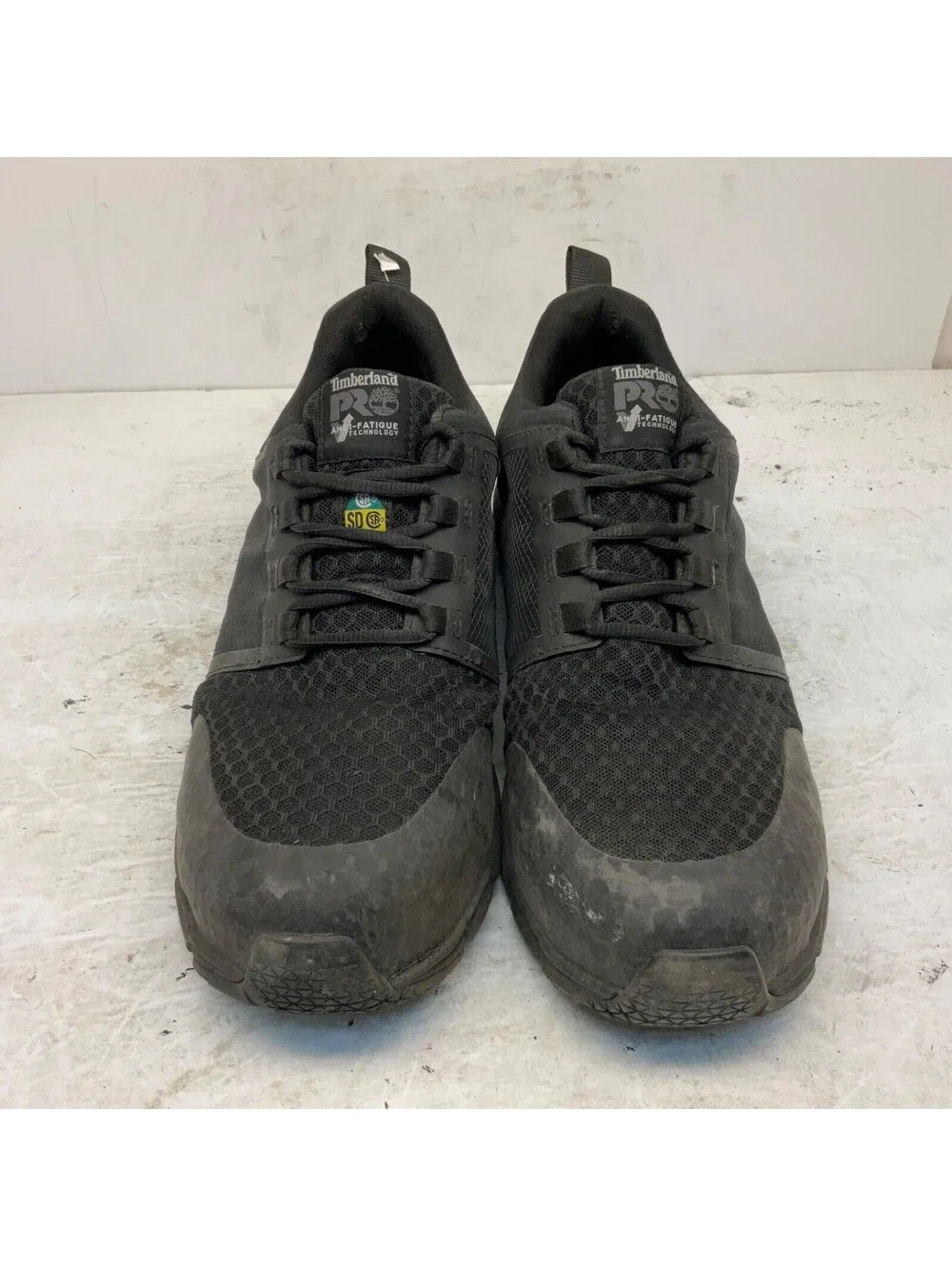 Timberland PRO Men's Radius Comp. Toe Work Shoes A2A55 Black/Black Size 12W
